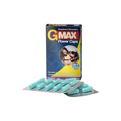 G-Max Power Caps Homme (20 gélules)