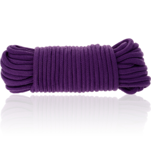 Corde de bondage en coton 20 mètres (Lilas) - DARKNESS